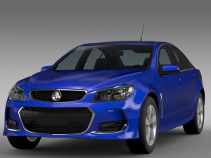 holden commodore sv6 vf series ii 2016 3Dモデル