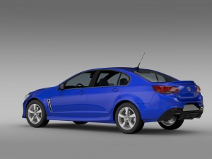 holden commodore sv6 vf series ii 2016 3Dモデル