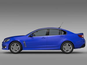 holden commodore sv6 vf series ii 2016 3Dモデル