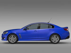 holden commodore sv6 vf series ii 2016 3D Model