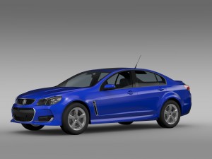 holden commodore sv6 vf series ii 2016 3Dモデル