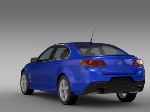 holden commodore sv6 vf series ii 2016 3Dモデル