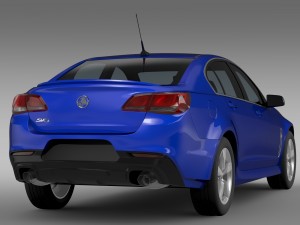 holden commodore sv6 vf series ii 2016 3Dモデル