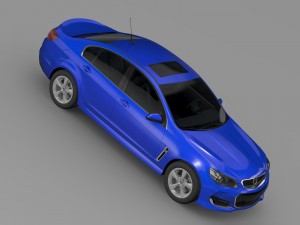 holden commodore sv6 vf series ii 2016 3Dモデル