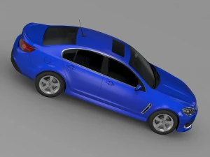 holden commodore sv6 vf series ii 2016 3D Model