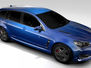 chevrolet ss 2017 tourer 3D Model