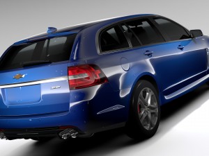 chevrolet ss 2017 tourer 3Dモデル