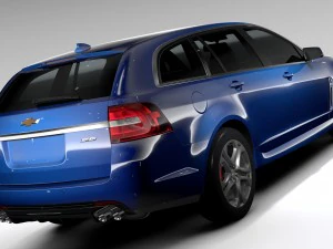 chevrolet ss 2017 tourer 3D Model