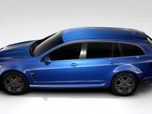 chevrolet ss 2017 tourer 3D Model