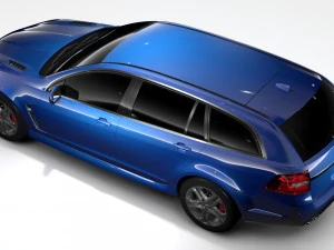 chevrolet ss 2017 tourer 3D Model