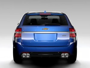 chevrolet ss 2017 tourer 3D Model
