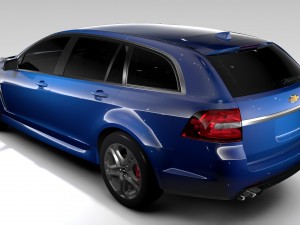 chevrolet ss 2017 tourer 3Dモデル