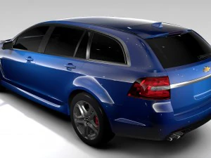 chevrolet ss 2017 tourer 3D Model