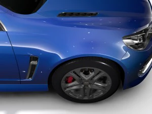 chevrolet ss 2017 tourer 3D Model