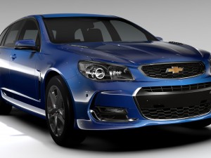 chevrolet ss 2017 tourer 3Dモデル