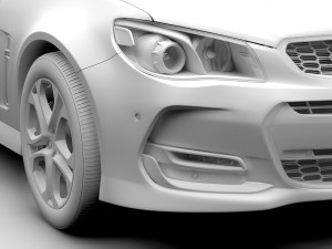 chevrolet ss 2017 tourer 3Dモデル
