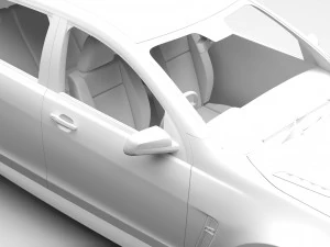 chevrolet ss 2017 tourer 3D Model