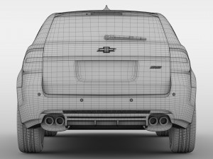 chevrolet ss 2017 tourer 3Dモデル