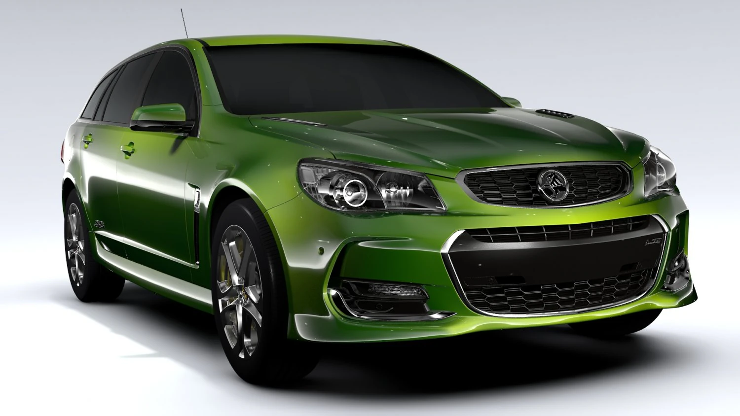 holden commodore ss sportwagon vf series ii 2016 3D Model .c4d .max .obj .3ds .fbx .stl .blend 