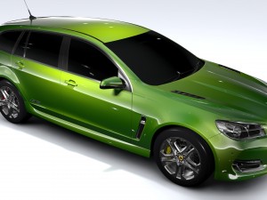 holden commodore ss sportwagon vf series ii 2016 3D Model