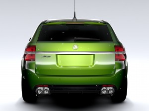holden commodore ss sportwagon vf series ii 2016 3D Model
