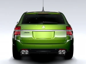 holden commodore ss sportwagon vf series ii 2016 3D Model
