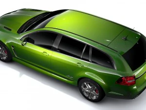 holden commodore ss sportwagon vf series ii 2016 3D Model