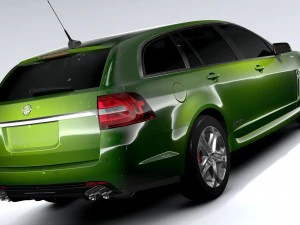 holden commodore ss sportwagon vf series ii 2016 3D Model