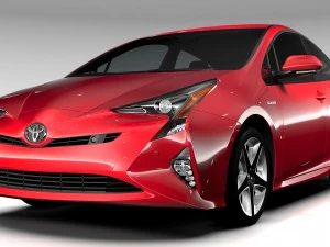 toyota prius 2016 3D Model