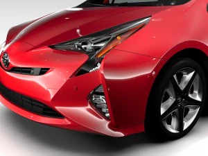 toyota prius 2016 3D Model