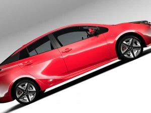 toyota prius 2016 3D Model