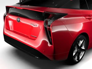 toyota prius 2016 3D Model