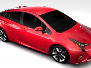 toyota prius 2016 Modelo 3D