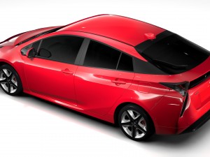 toyota prius 2016 Modelo 3D