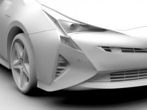toyota prius 2016 Modelo 3D