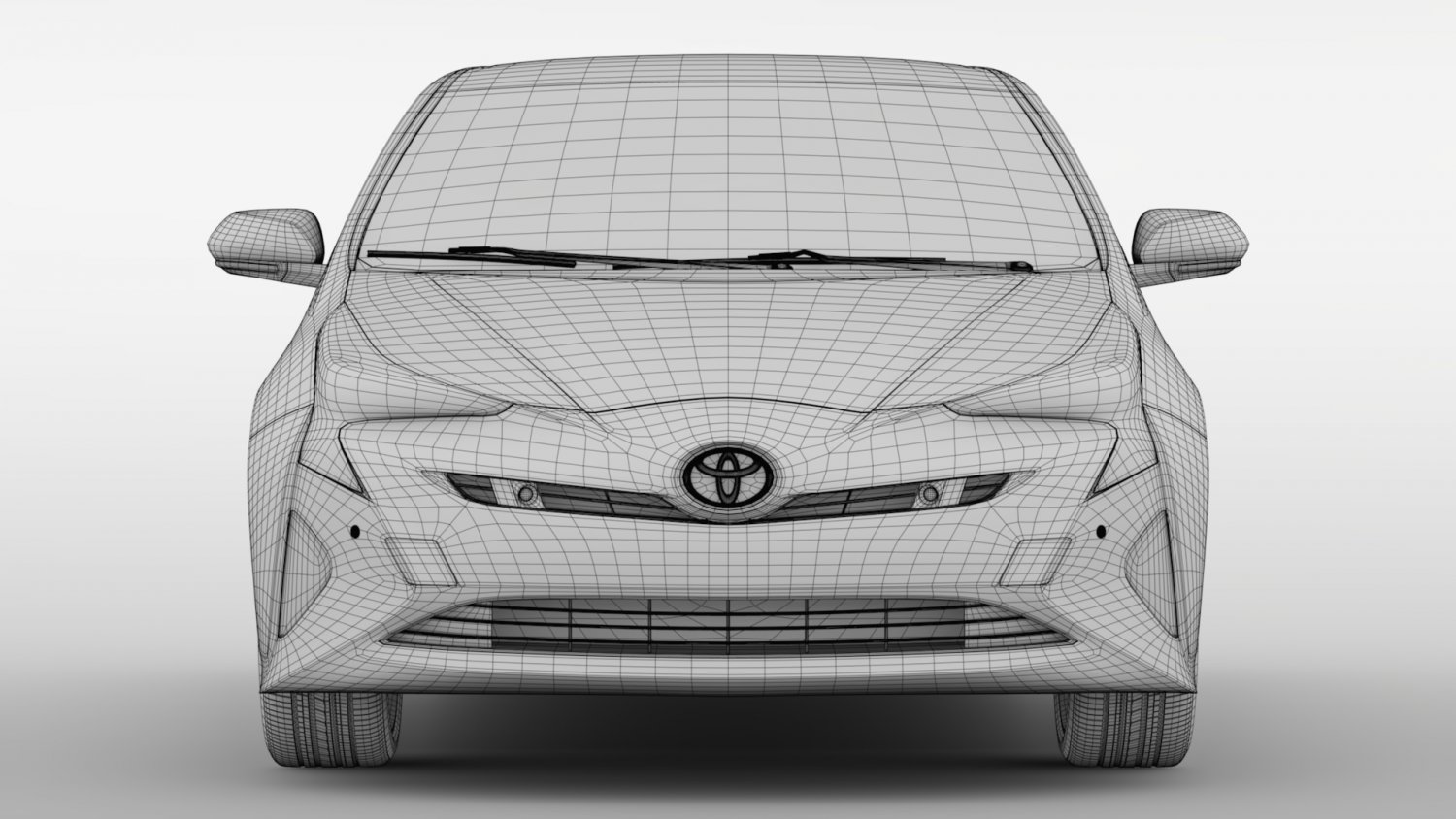 Toyota prius чертеж