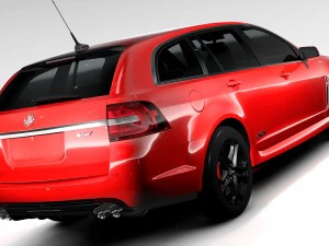 holden commodore ss v redline sportwagon vf series 3D Model