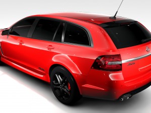 holden commodore ss v redline sportwagon vf series Modelo 3D