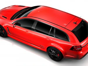 holden commodore ss v redline sportwagon vf series 3D Model