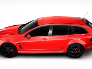 holden commodore ss v redline sportwagon vf series 3D Model