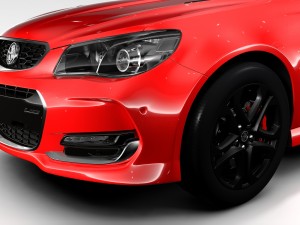holden commodore ss v redline sportwagon vf series Modelo 3D