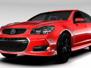holden commodore ss v redline sportwagon vf series Modelo 3D