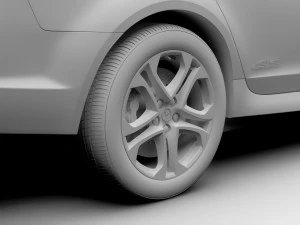 holden commodore ss v redline sportwagon vf series 3D Model