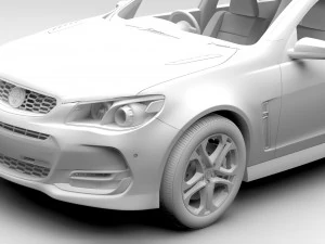 holden commodore ss v redline sportwagon vf series 3D Model