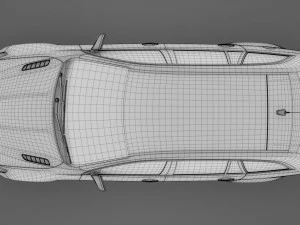holden commodore ss v redline sportwagon vf series 3D Model