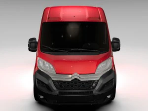 citroen jumper van l1h2 2017 3D Model