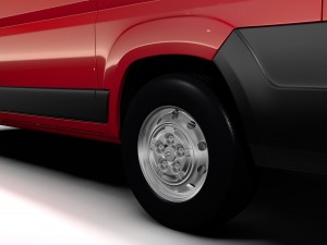 citroen jumper van l1h2 2017 3D मॉडल