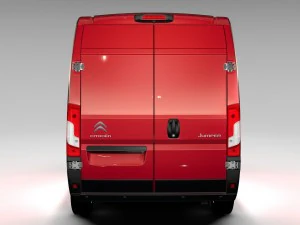 citroen jumper van l1h2 2017 3D Model