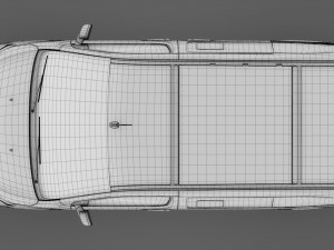 peugeot traveller l1 2017 3D Модель
