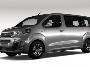 peugeot traveller l2 2017 3Dモデル